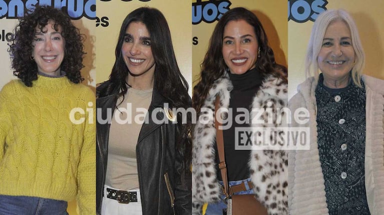 Los famosos en la premiere de Minions y Monstruos (Fotos: Movilpress)
