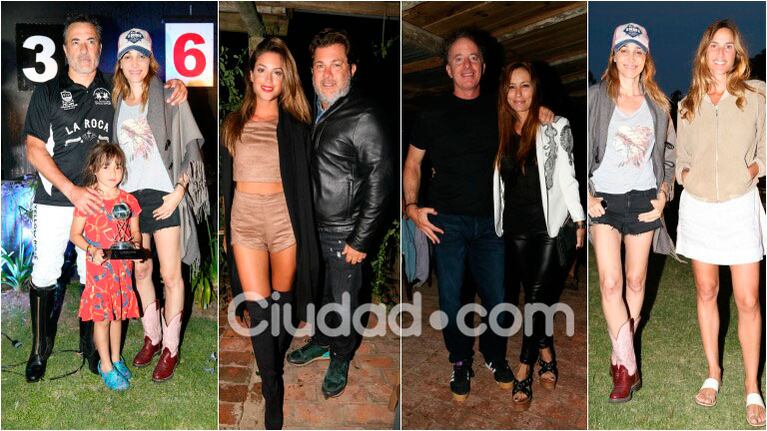 Los famosos en Yellow Rose Polo Ranch. Foto: MSnews
