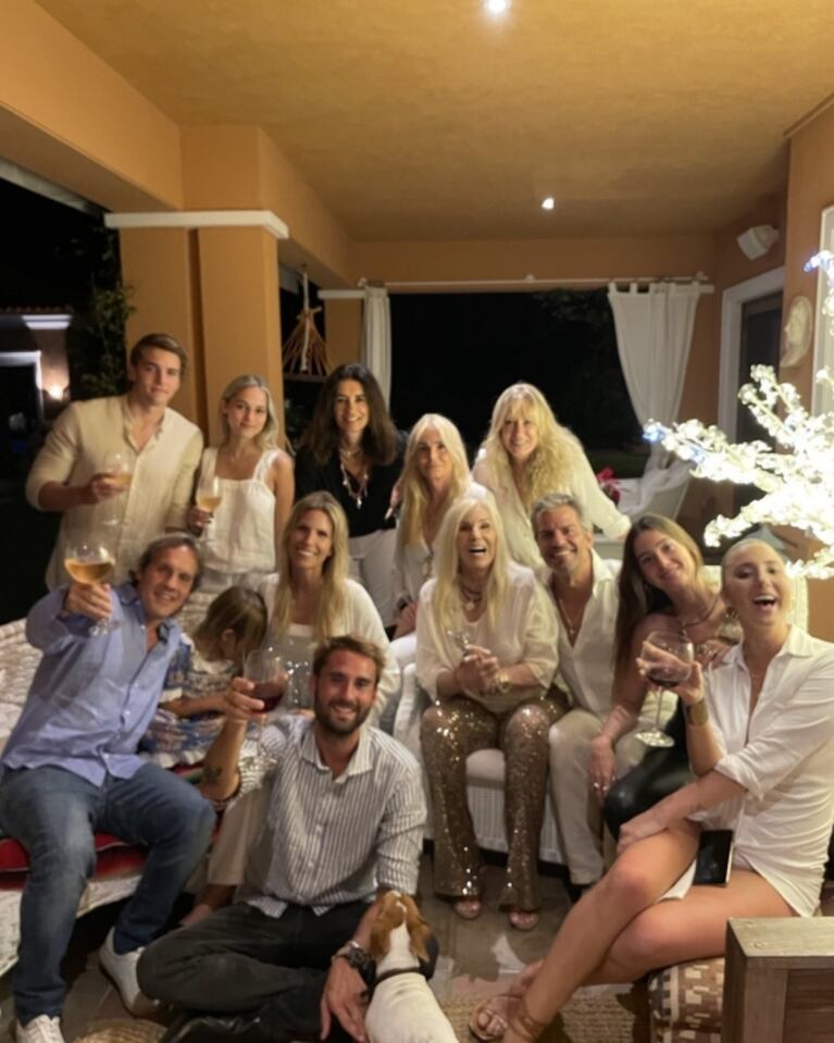 Los famosos festejaron Año Nuevo con todo: las mejores fotos con amigos, sus familias y sus súper looks