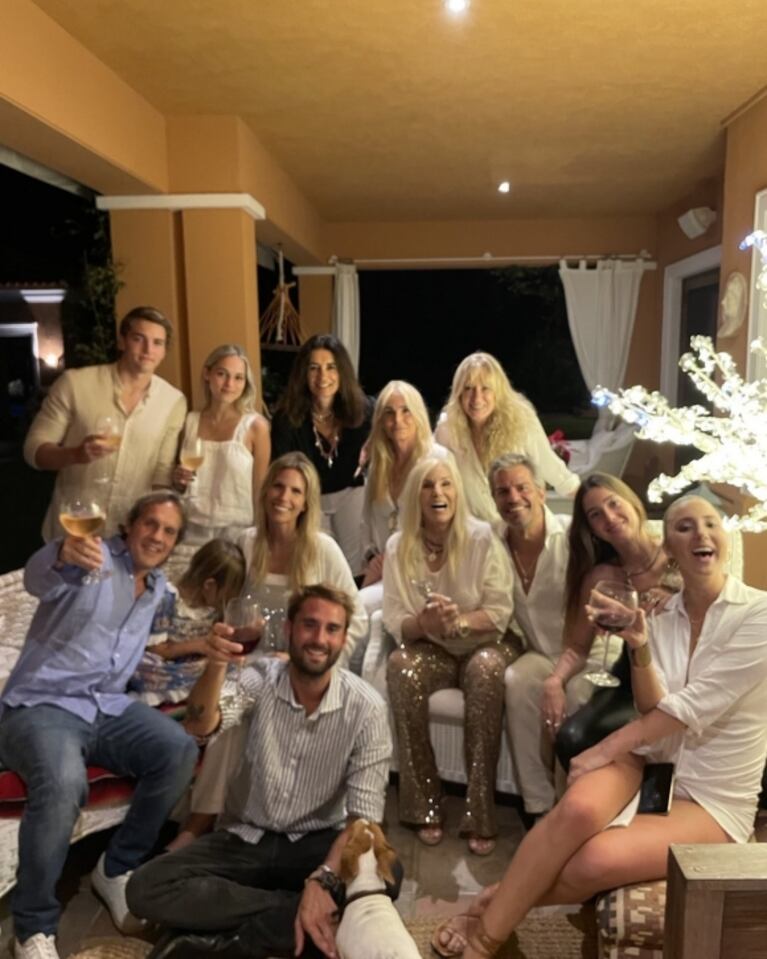 Los famosos festejaron Año Nuevo con todo: las mejores fotos con amigos, sus familias y sus súper looks