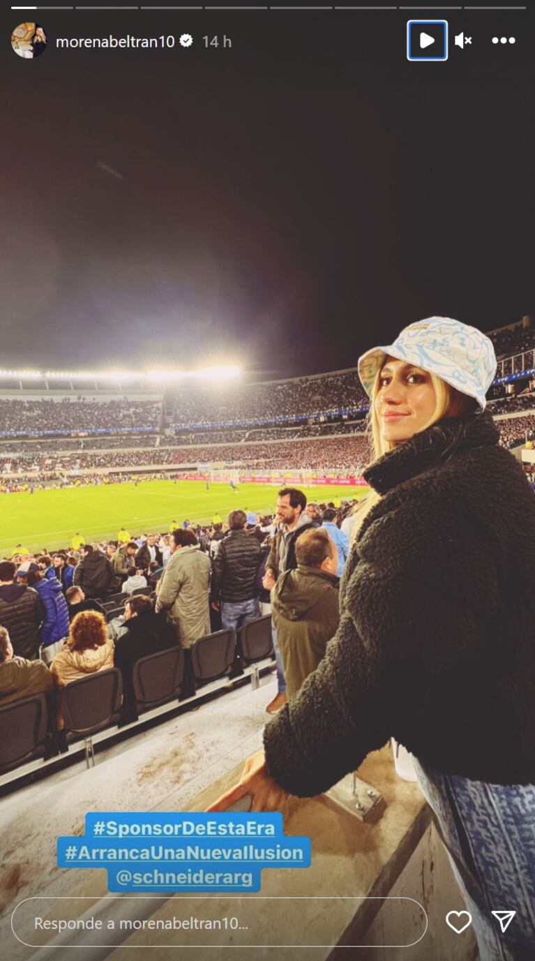 Los famosos fueron a apoyar a Lionel Messi al estadio Monumental: todas las fotos