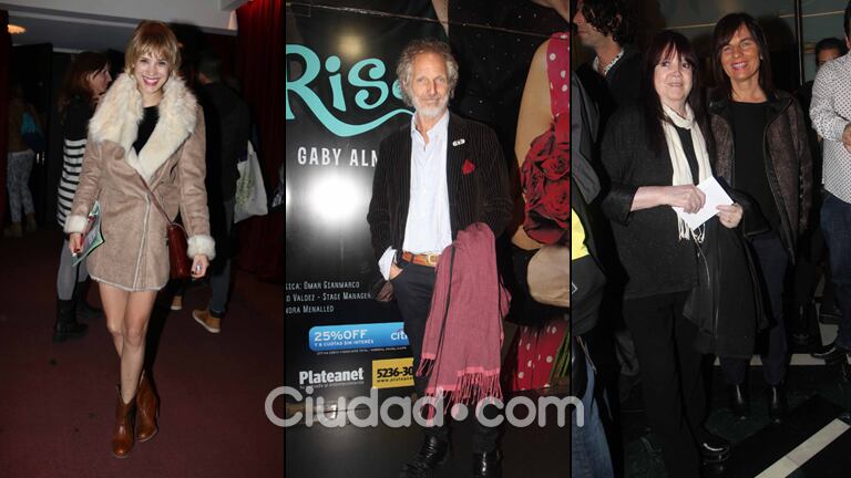Los famosos no se quisieron perder el estreno de La chica del adiós (Fotos: Movilpress). 