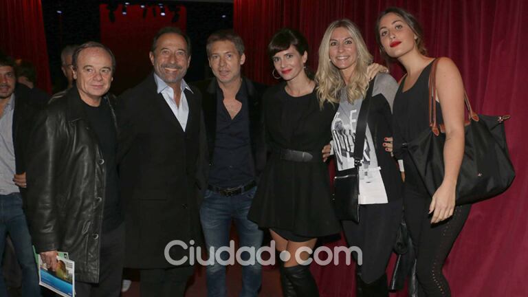 Los famosos no se quisieron perder el estreno de La chica del adiós (Fotos: Movilpress). 