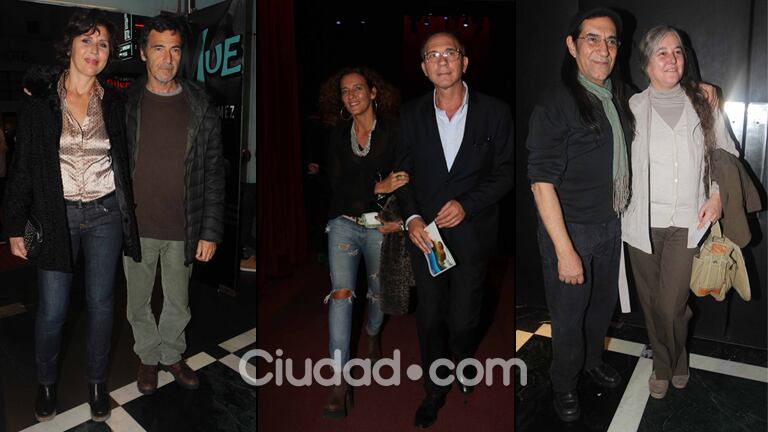 Los famosos no se quisieron perder el estreno de La chica del adiós (Fotos: Movilpress). 