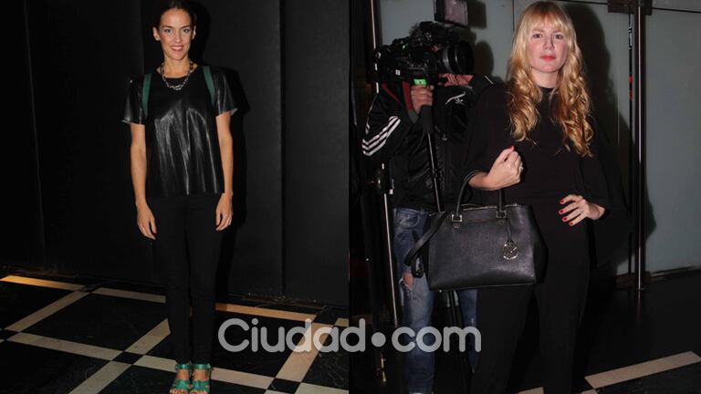 Los famosos no se quisieron perder el estreno de La chica del adiós (Fotos: Movilpress). 