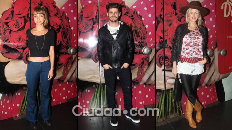 Los famosos no se quisieron perder el estreno de La chica del adiós (Fotos: Movilpress). 
