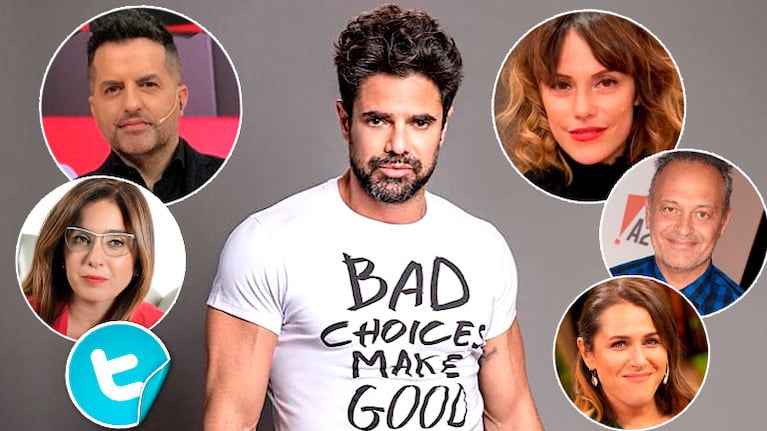 Los famosos opinaron en las redes sociales sobre las fotos hot de Luciano Castro