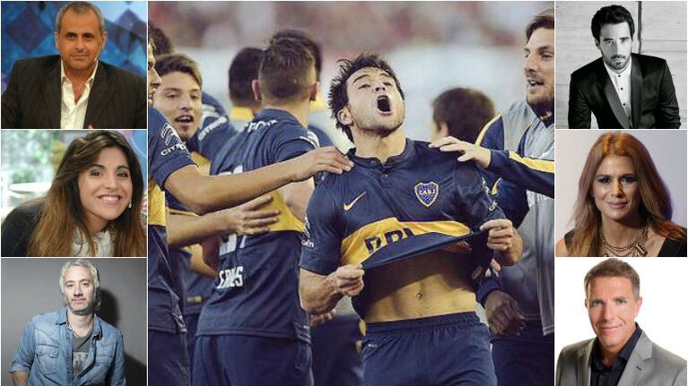 Los famosos palpitaron el Superclásico (Fotos: Web y Twitter)