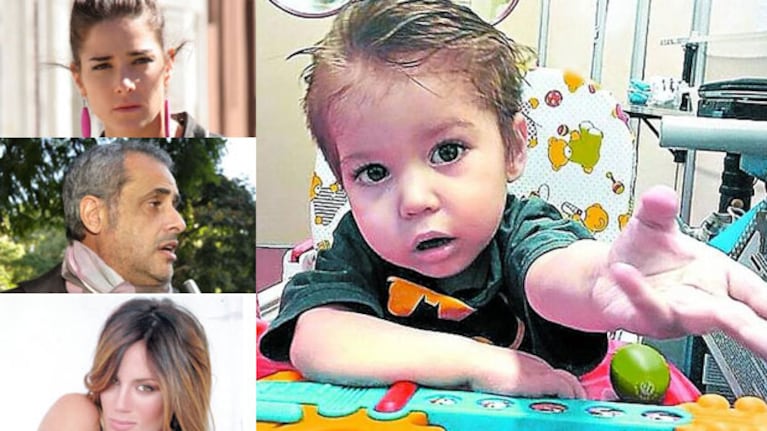 Los famosos se solidarizaron con la familia de Renzo (Fotos: Web).