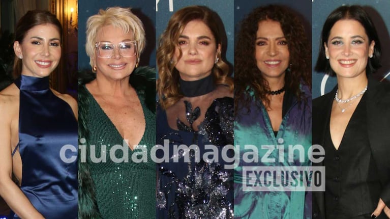Los famosos se vistieron de gala por una buena causa: las fotos de la Noche Azul (Fotos: Movilpress)