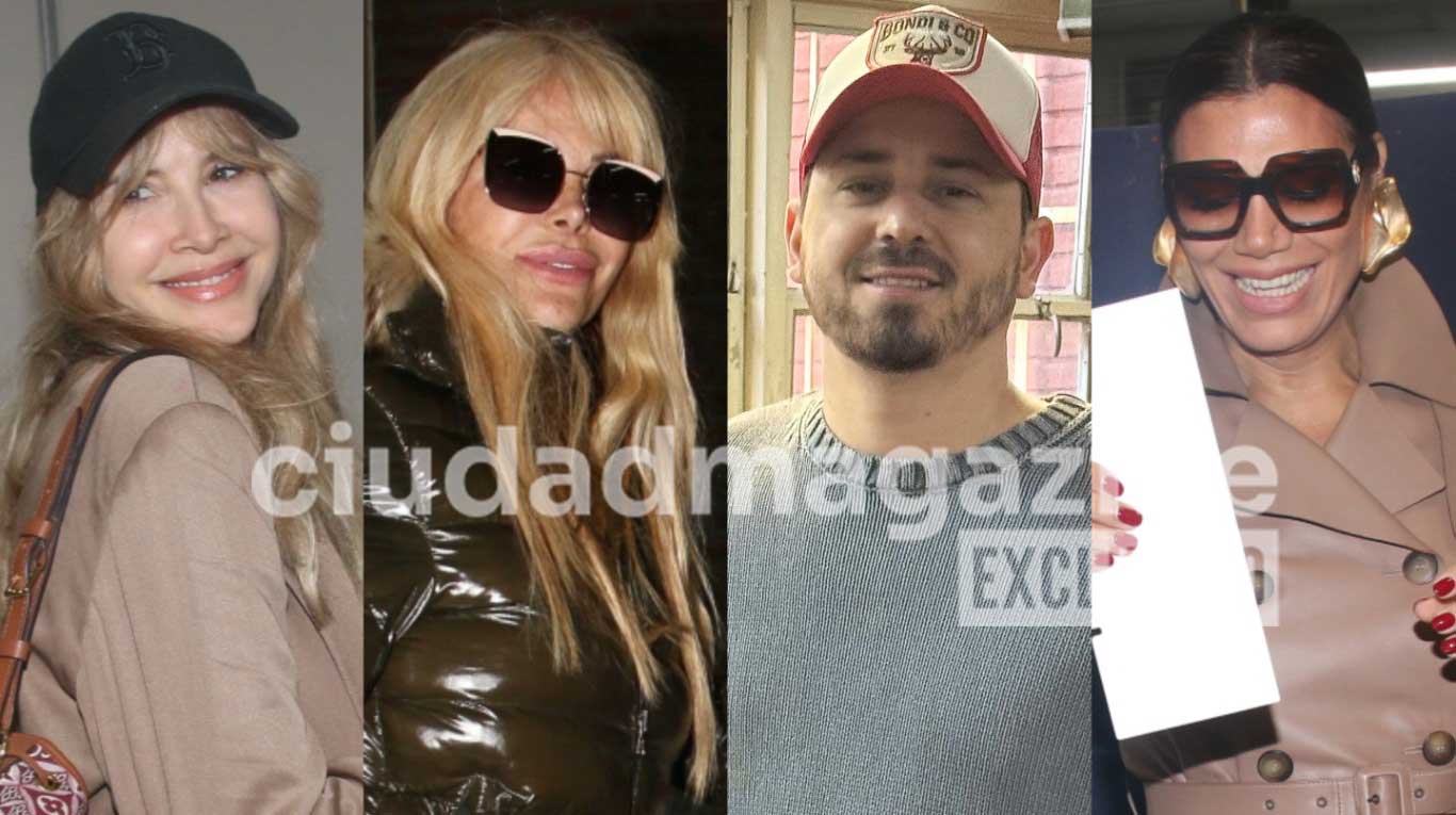 Los famosos votaron en Buenos Aires (Foto: Movilpress)