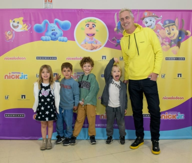 Los famosos y sus familias disfrutaron del divertido Festival Nick Jr