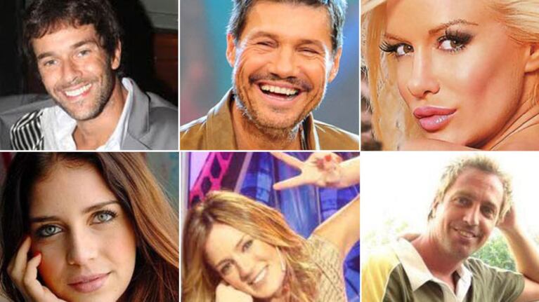 Los famosos y sus saludos por el Día del Amigo. (Fotos: Web)