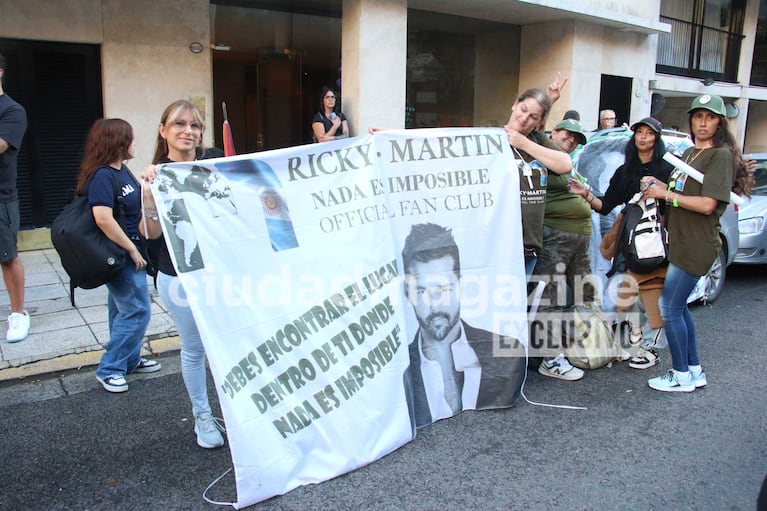 Los fans de Ricky Martin (Foto: Movilpress)