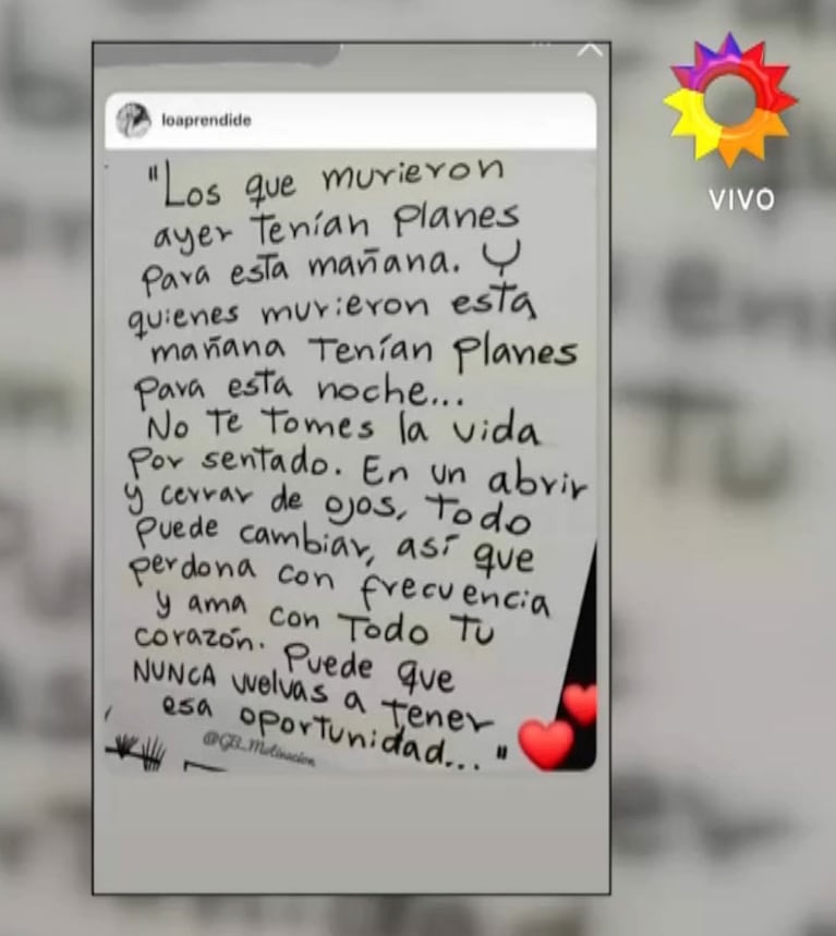 Los fuertes posteos de Silvina Escudero que generaron mucha preocupación: “Está pasando un momento delicado”