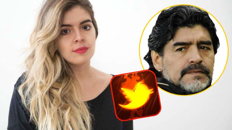 Los fuertes tweets de Dalma Maradona tras el audio de Diego confirmando su ausencia en la boda de su hija (Fotos: Web)