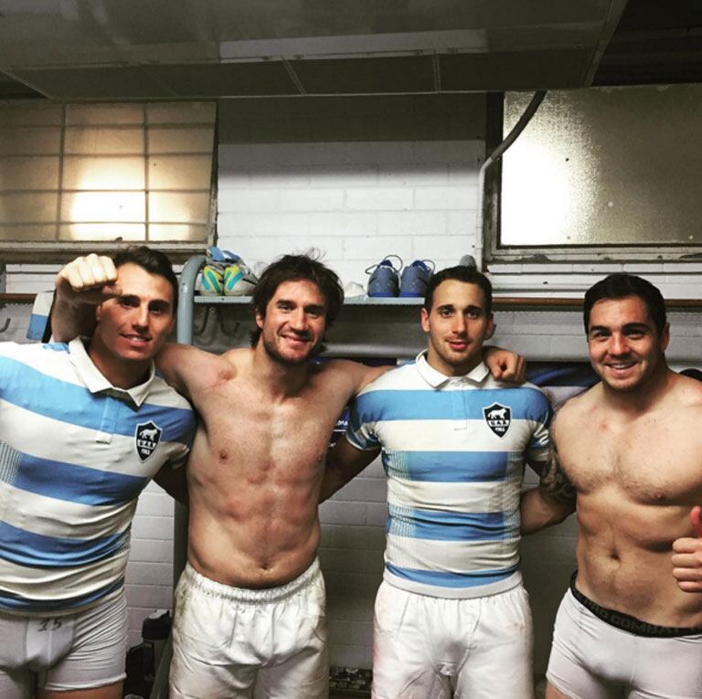 Los galanes de Los Pumas. (Foto: Instagram)