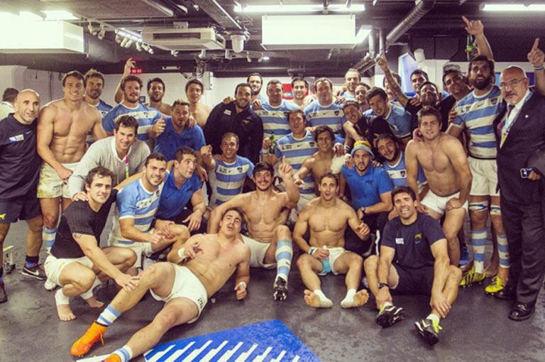 Los galanes de Los Pumas. (Foto: Instagram)