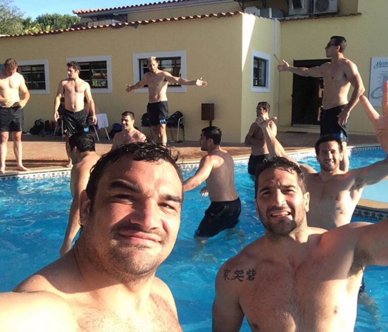 Los galanes de Los Pumas. (Foto: Instagram)