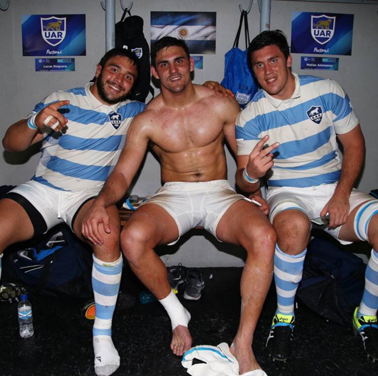 Los galanes de Los Pumas. (Foto: Instagram)