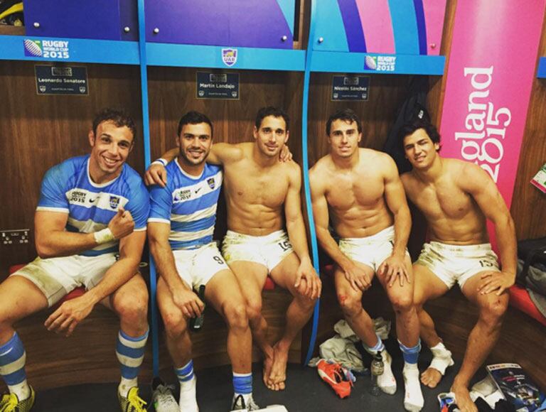 Los galanes de Los Pumas. (Foto: Instagram)