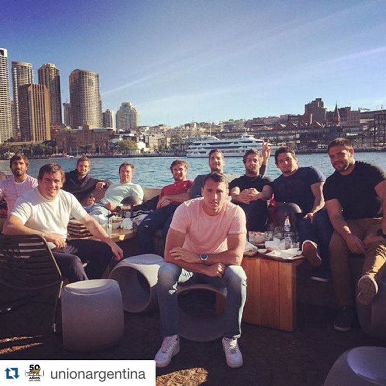 Los galanes de Los Pumas. (Foto: Instagram)