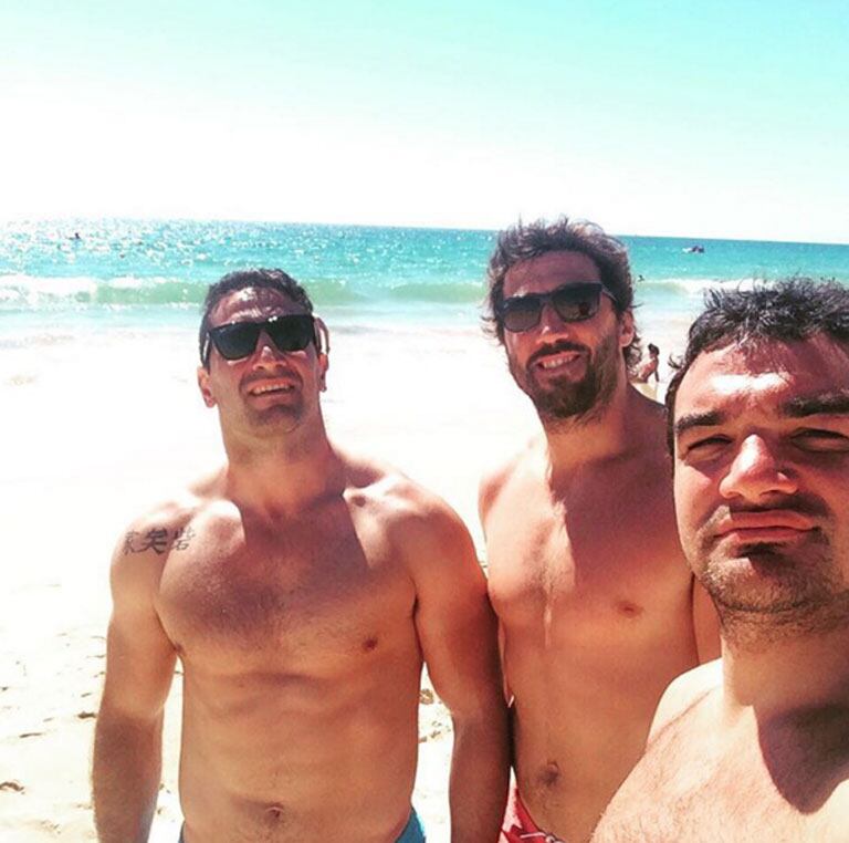 Los galanes de Los Pumas. (Foto: Instagram)