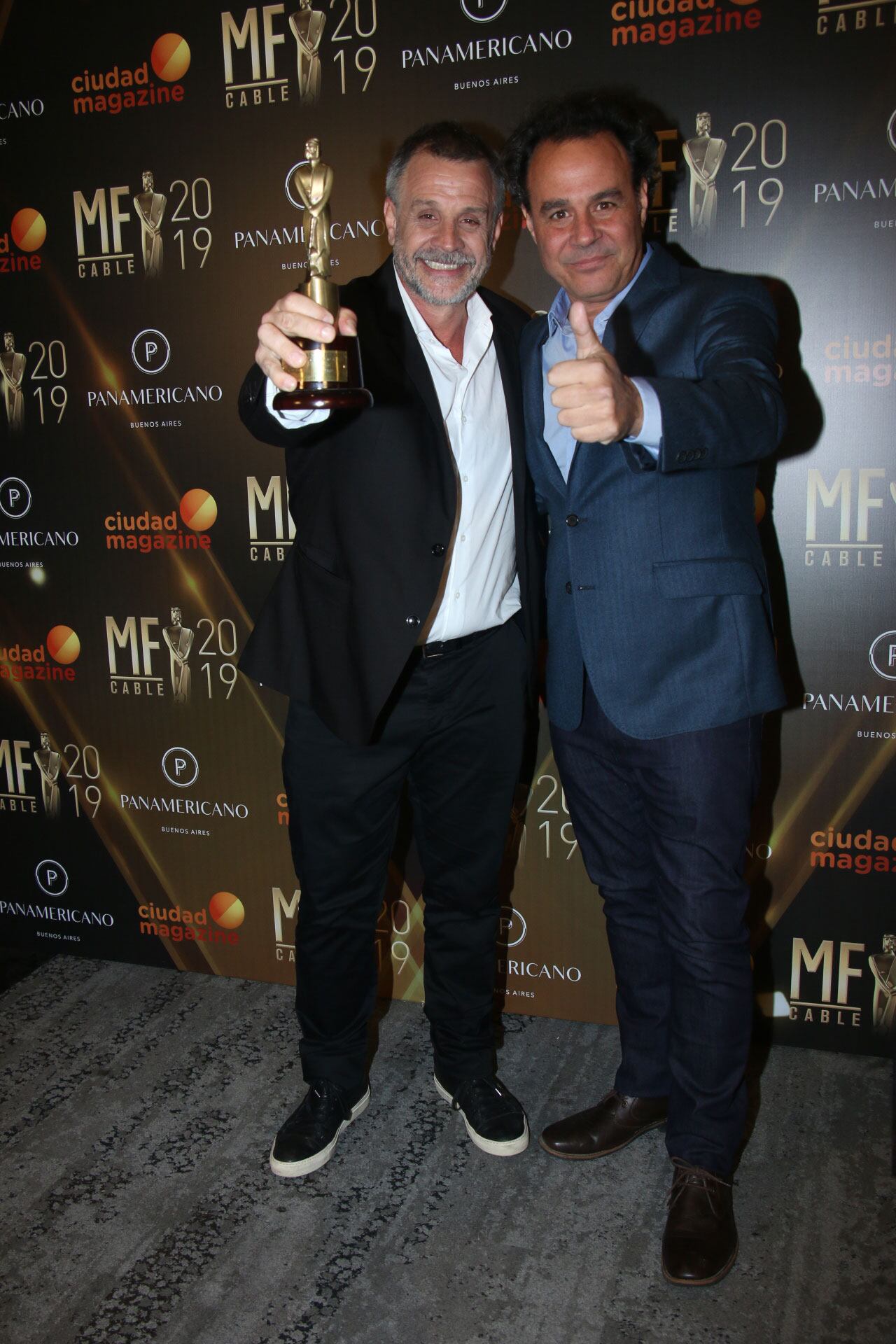 Los ganadores de los premios Martín Fierro de Cable 2019. (Foto: Movilpress)