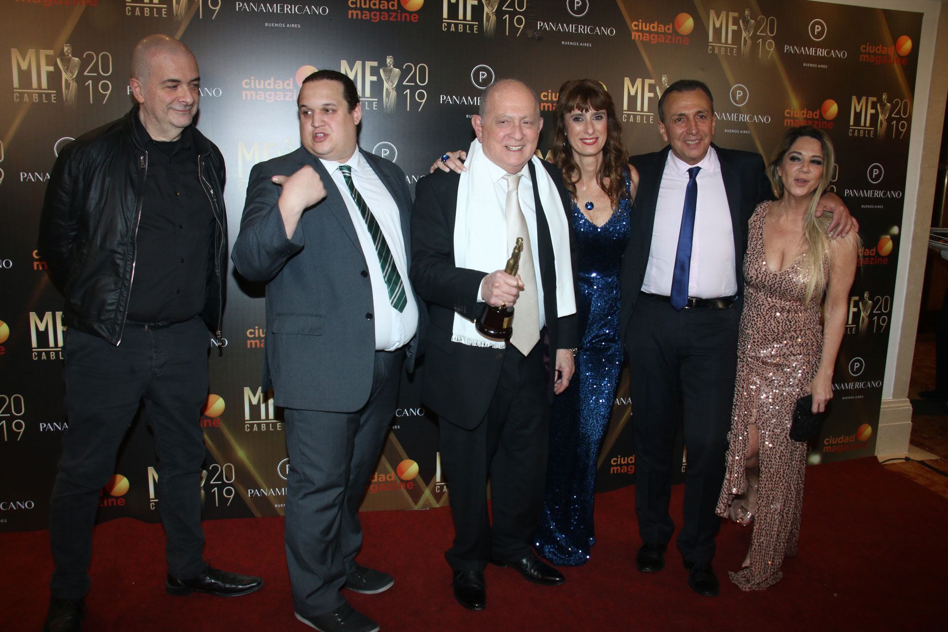 Los ganadores de los premios Martín Fierro de Cable 2019. (Foto: Movilpress)