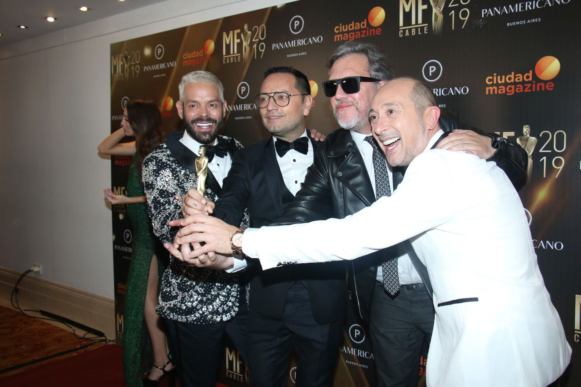 Los ganadores de los premios Martín Fierro de Cable 2019. (Foto: Movilpress)