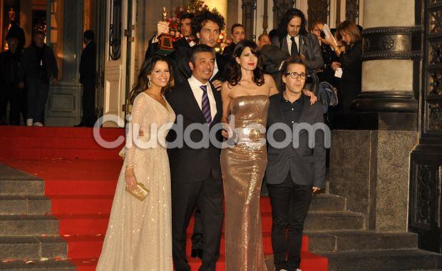 Los Graduados festejaron su Martín Fierro de Oro (Foto: Jennifer Rubio). 