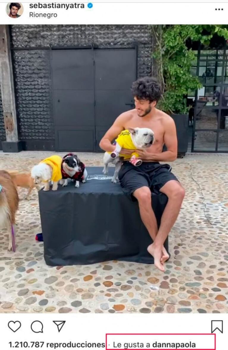 Los guiños 2.0 de Danna Paola con Sebastián Yatra que alimentaron los rumores de affaire: ¿qué pasa con Tini?