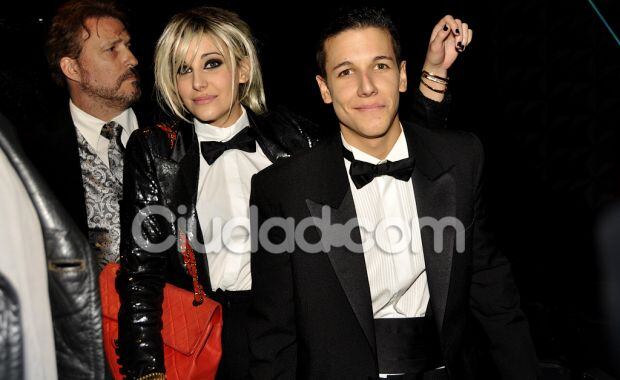 Los hermanos Caniggia causaron un revuelo en su llegada (Foto: Jennifer Rubio). 