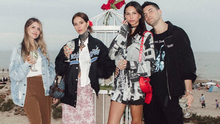 Los hermanos Tinelli, inseparables en Punta del Este: las fotos y los looks