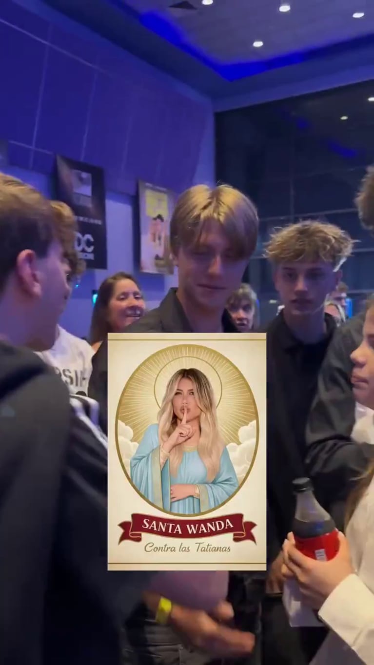 Los hijos de Wanda Nara apuntaron contra la China Suárez en una entrevista (Foto: captura de X).
