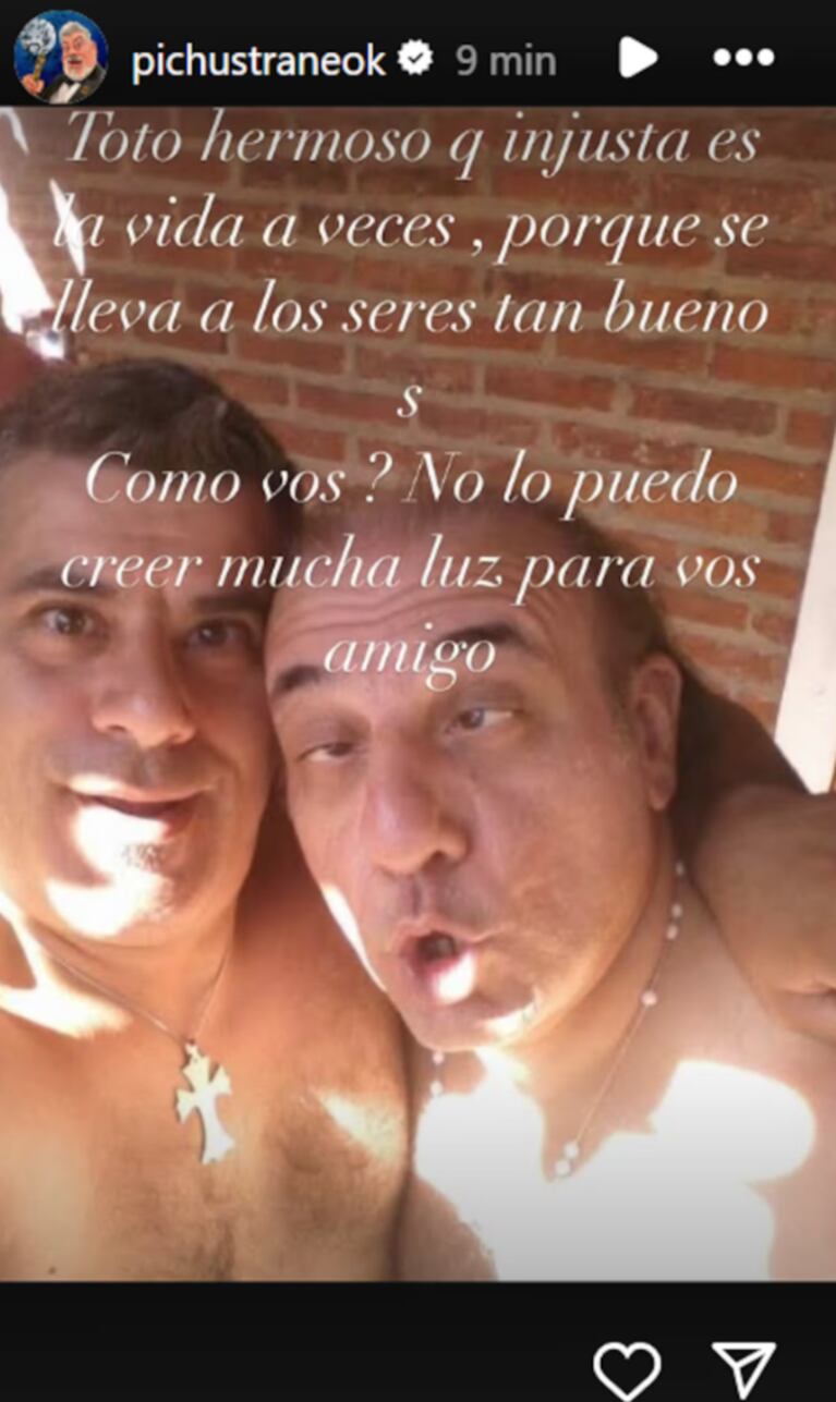 Los humoristas de VideoMatch despidieron a Toti en Instagram. Foto: IG