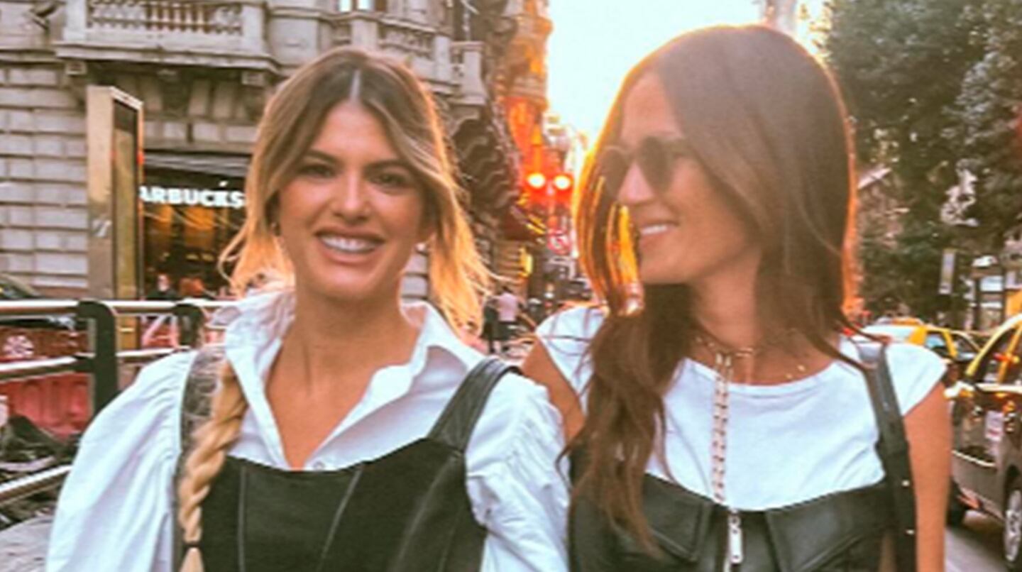 Los impactantes looks total leather de Mery del Cerro y Paula Chaves para pasear por la ciudad.