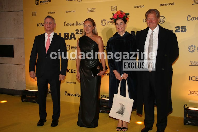 Los invitados a la fiesta por los 25 años del Malba (Foto: Movilpress)