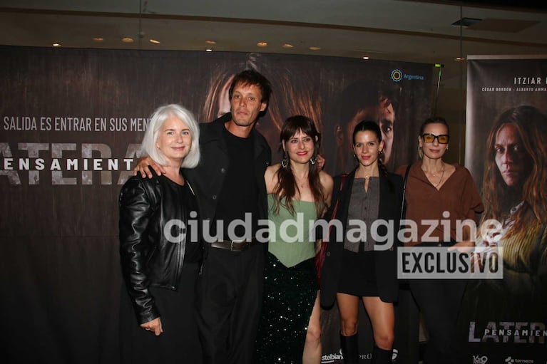 Los invitados al estreno de Pensamiento Lateral (Foto: Movilpress)