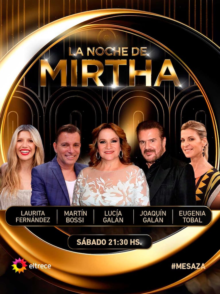 Los invitados de Mirtha Legrand (Foto: Instagram @lamesazaarg)