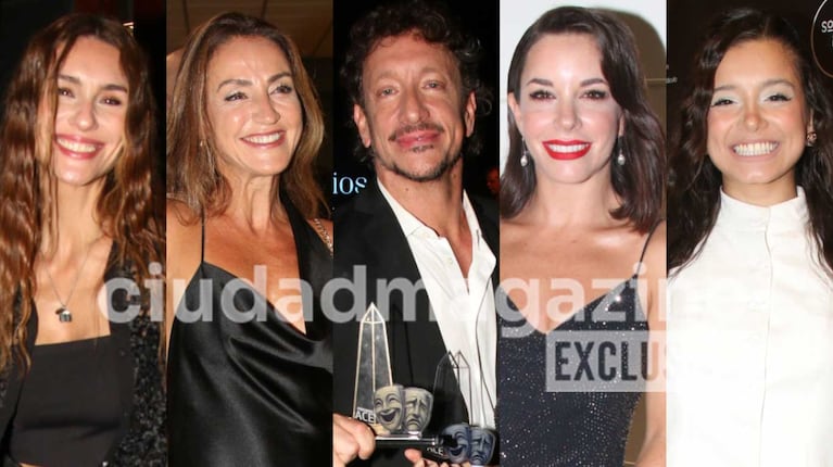 Los invitados y los ganadores de los premios ACE (Fotos: Movilpress)