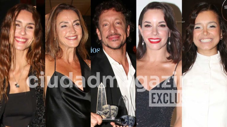 Los invitados y los ganadores de los premios ACE (Fotos: Movilpress)