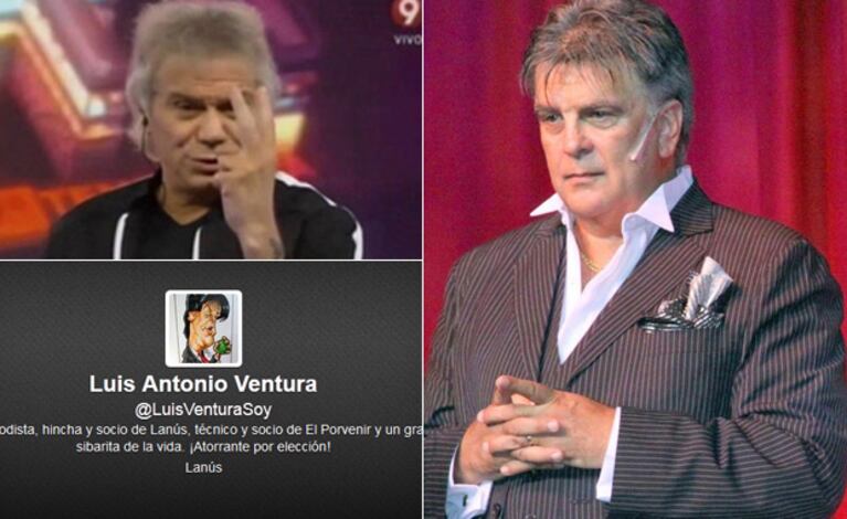 Los irónicos tweets de Luis Ventura contra Beto Casella. (Fotos: archivo Web y Twitter)