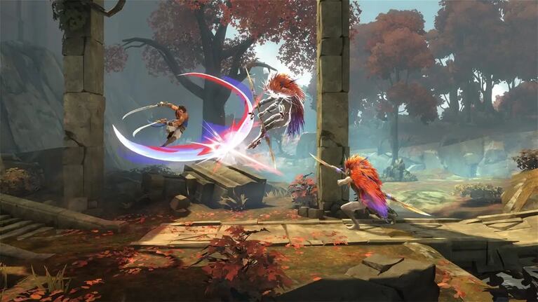 Los jugadores de The Rogue Prince of Persia tendrán la oportunidad de encarnar al protagonista, quien está equipado con una boleadora mística que lo resucita cada vez que muere.