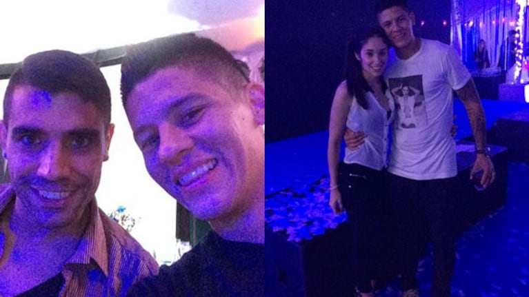 Los jugadores festejaron en el predio de la AFA el subcampeonato (Fotos: Instagram).