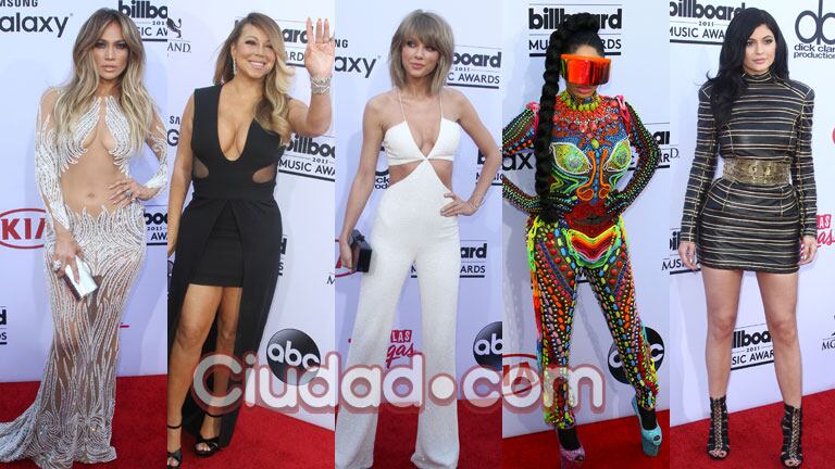 Los looks de la alfombra roja en los Premios Billboard 2015 (Fotos: Grosby Group). 