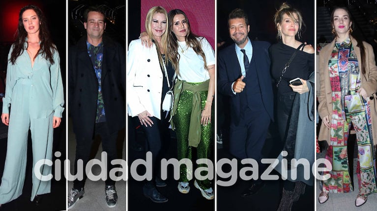 Los looks de Marcelo Tinelli, Guillermina Valdes, Delfina Chaves y muchos famosos en el desfile de Mica Tinelli. (Fotos: Movilpress)