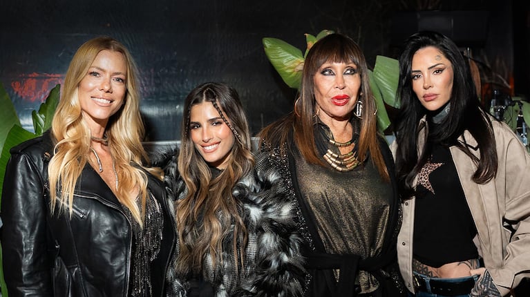 Los looks de Nicole Neumann, Juli Poggio, Moria Casán y Cande Tinelli en un exclusivo evento
