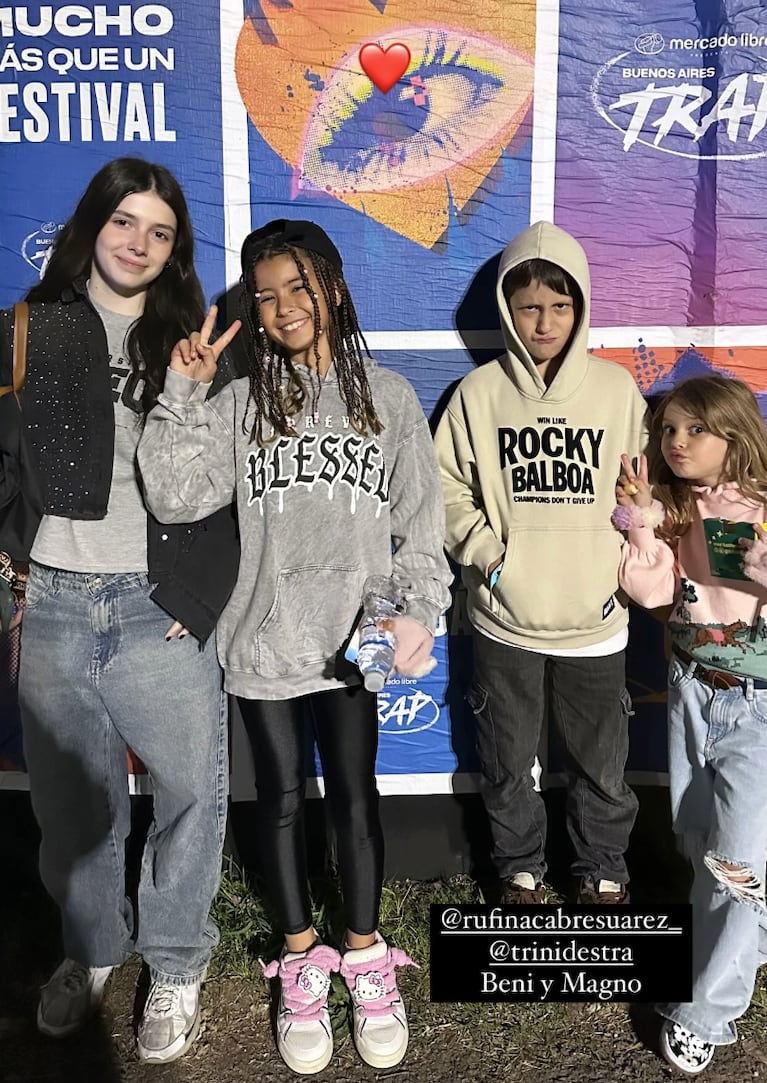 Los looks de Rufina y Magnolia.