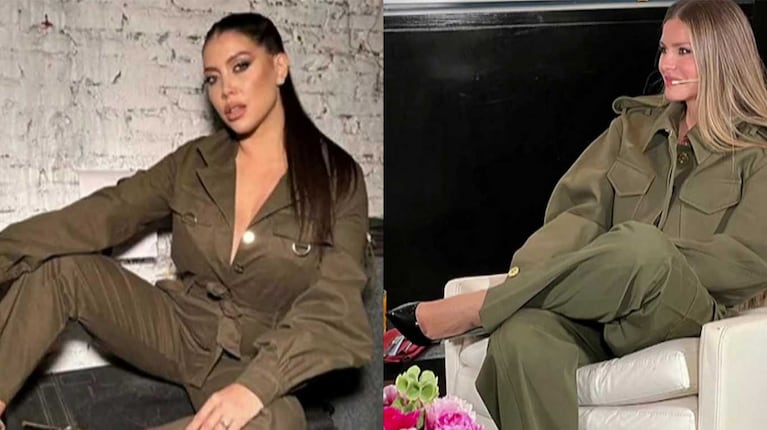 Los looks de Wanda Nara y la China Suárez que llamaron la atención de La Jaula de la Moda (Fotos: capturas Ciudad Magazine / Instagram)